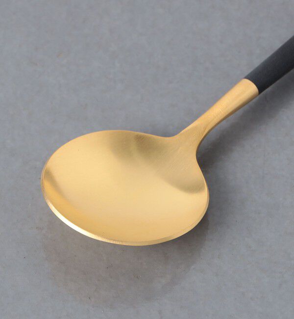 Style for Living「＜CUTIPOL＞GOA Black/Goldカラー デザートスプーン」|食器・キッチングッズ|
