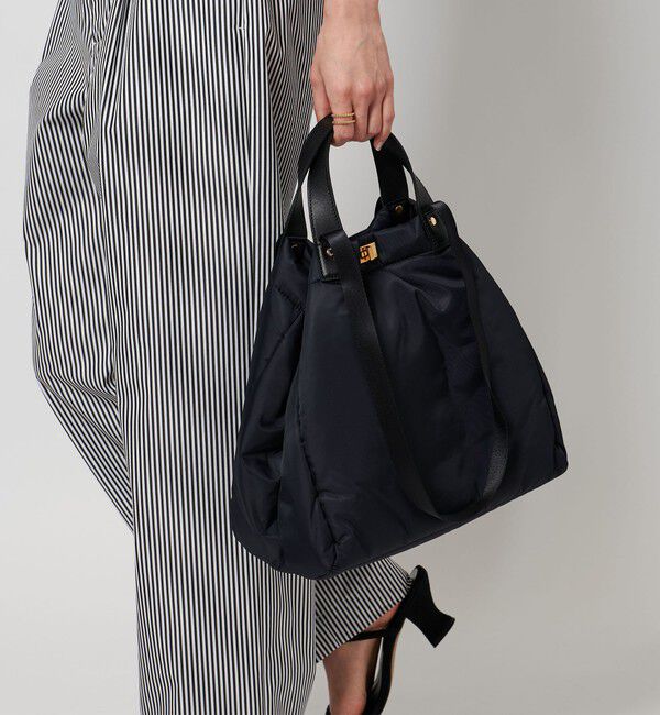 UNITED ARROWS「【別注】＜sita parantica＞ダブルハンドル トートバッグ」|トートバッグ|BLACK