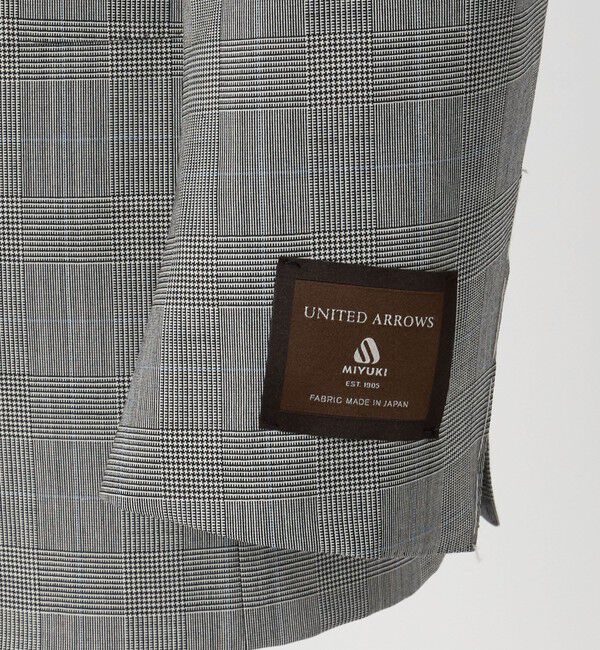 UNITED ARROWS「プリンス オブ ウェールズチェック シングル 3ボタン スーツ REGULAR MODEL」|スーツ|