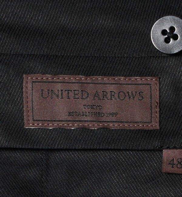 UNITED ARROWS「サージ クリース テーパード １プリーツ スラックス」|スラックス|