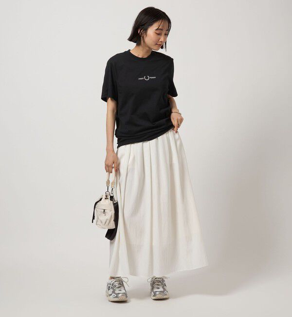 UNITED ARROWS green label relaxing「＜FRED PERRY＞ エンブロイダリー ショートスリーブ Tシャツ」|Tシャツ・カットソー|