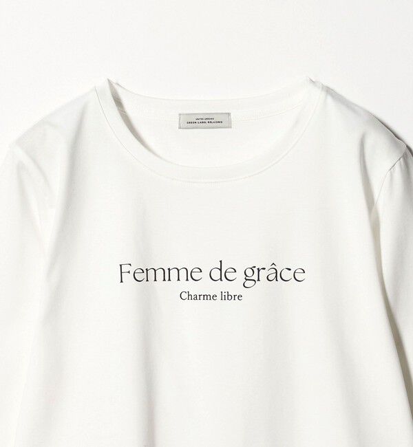 UNITED ARROWS green label relaxing「ロゴ ロングスリーブ カットソー」|Tシャツ・カットソー|