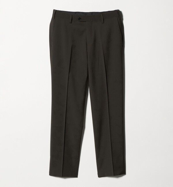 UNITED ARROWS green label relaxing「A+ TWPU トロピカル無地 スリム セットアップ パンツ スラックス -ウォッシャブル・ストレッチ・ウエストア」|スーツ|