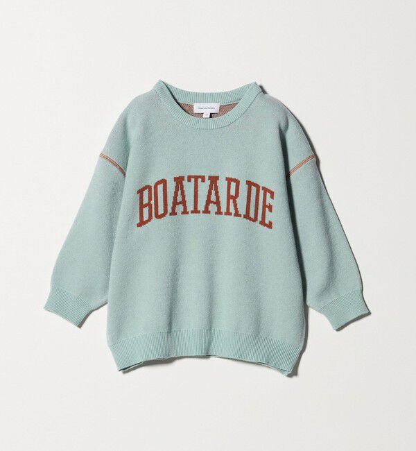 UNITED ARROWS green label relaxing「ロゴジャガード ニットプルオーバー / キッズ  100cm-160cm」|ニット・セーター|