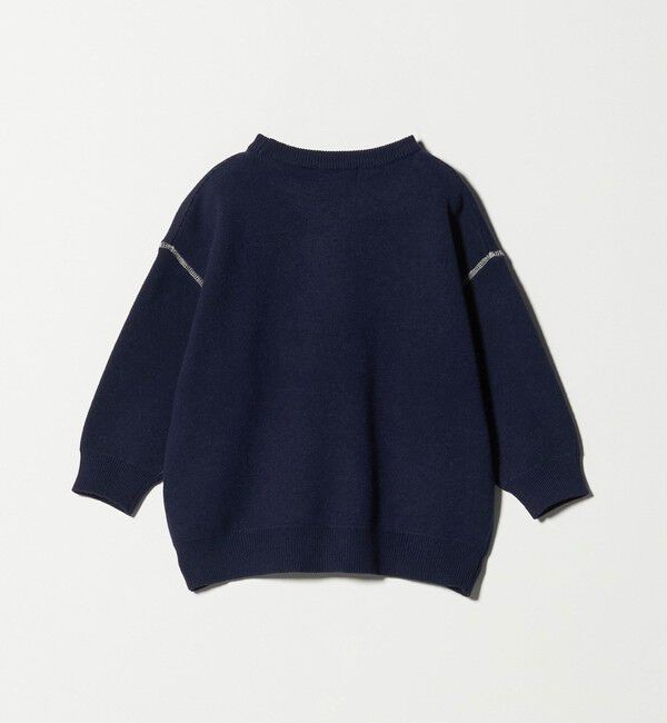 UNITED ARROWS green label relaxing「ロゴジャガード ニットプルオーバー / キッズ  100cm-160cm」|ニット・セーター|