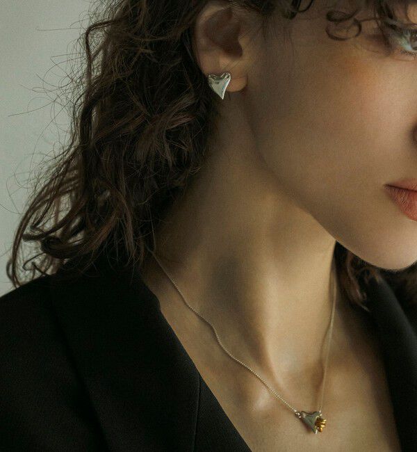 BEAUTY&YOUTH UNITED ARROWS「＜LAPUIS＞Coil Heart ピアス」|ピアス|