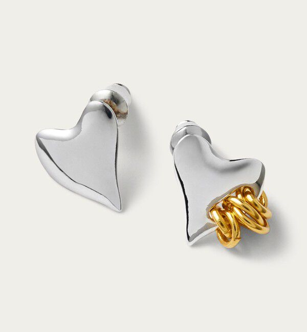 BEAUTY&YOUTH UNITED ARROWS「＜LAPUIS＞Coil Heart ピアス」|ピアス|