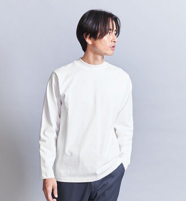 BEAUTY&YOUTH UNITED ARROWS「クリアコットン ジャケット Tシャツ ‐抗菌 防臭‐」|Tシャツ・カットソー|WHITE