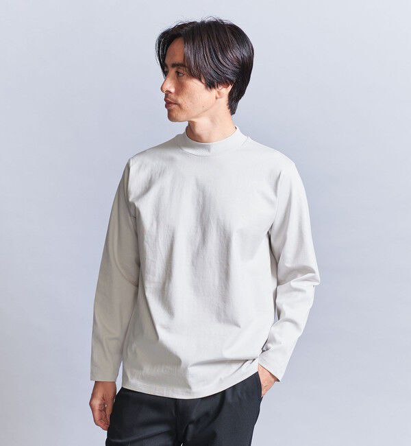 BEAUTY&YOUTH UNITED ARROWS「クリアコットン ジャケット Tシャツ ‐抗菌 防臭‐」|Tシャツ・カットソー|NATURAL