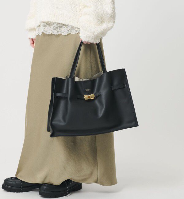 BEAUTY&YOUTH UNITED ARROWS「＜VIOLAd&rsquo;ORO＞TRERO レザー ベルト トートバッグ」|トートバッグ|