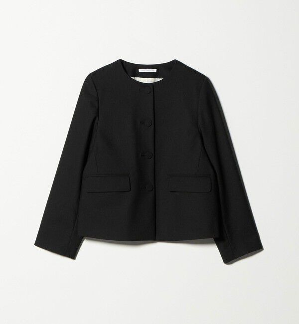 BEAUTY&YOUTH UNITED ARROWS「ツイードライク ノーカラージャケット」|ノーカラージャケット|