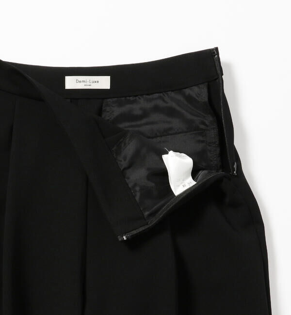 Demi-Luxe BEAMS 「トリアセ 1タック パンツ＊」|スラックス|