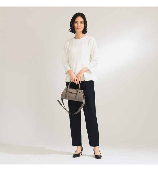 Demi-Luxe BEAMS 「トリアセ 1タック パンツ＊」|スラックス|