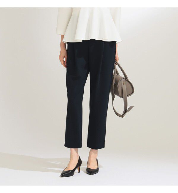 Demi-Luxe BEAMS 「トリアセ 1タック パンツ＊」|スラックス|