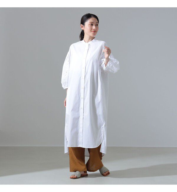 Demi-Luxe BEAMS 「【別注】TICCA / レース パフスリーブワンピース」|ワンピース|