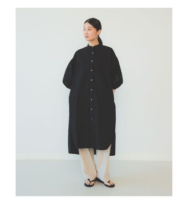 Demi-Luxe BEAMS 「【別注】TICCA / レース パフスリーブワンピース」|ワンピース|