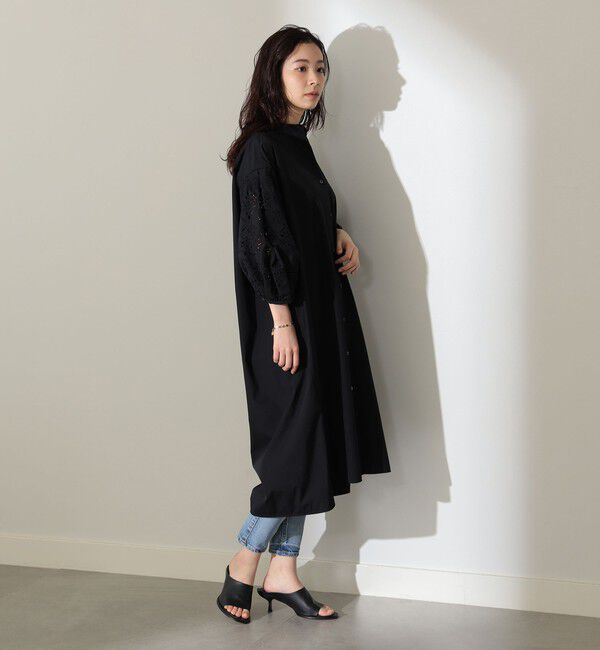 Demi-Luxe BEAMS 「【別注】TICCA / レース パフスリーブワンピース」|ワンピース|