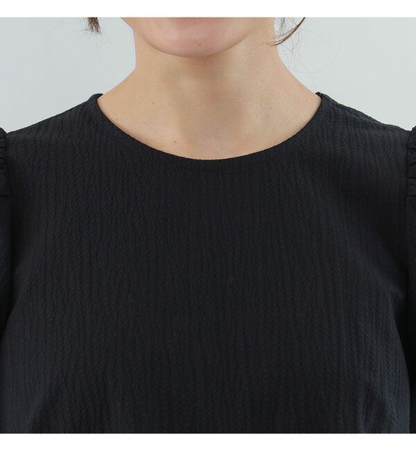 Ray BEAMS 「Ray BEAMS / ランタンスリーブ ギャザー ブラウス」|シャツ・ブラウス|