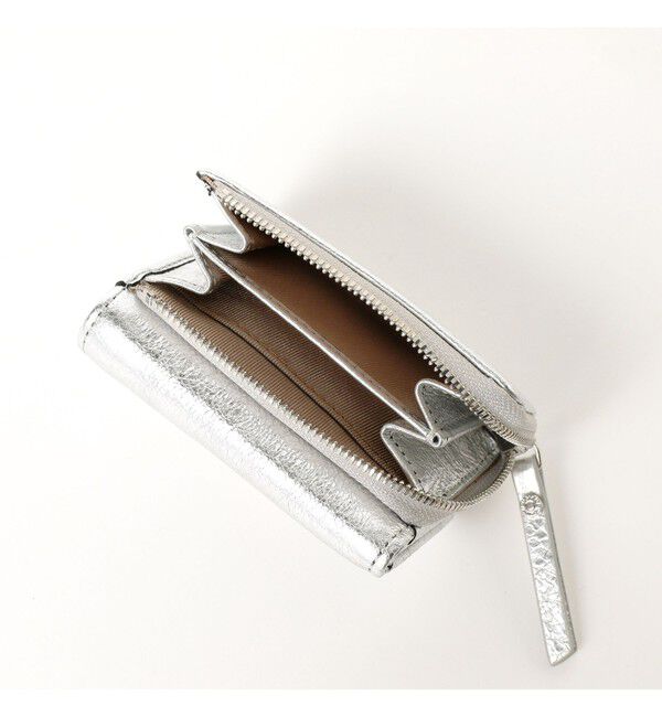 Demi-Luxe BEAMS 「GIANNI CHIARINI / メタリック コンパクトウォレット」|財布|