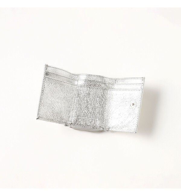 Demi-Luxe BEAMS 「GIANNI CHIARINI / メタリック コンパクトウォレット」|財布|