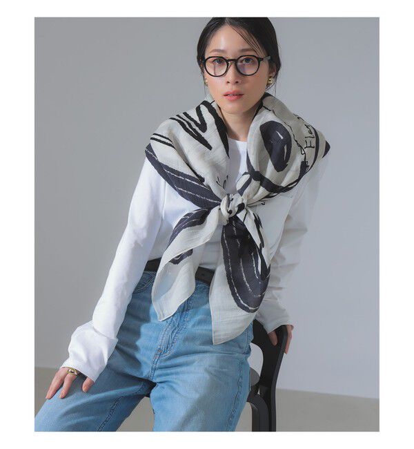 Demi-Luxe BEAMS 「manipuri / フィッシュ ストール」|ストール|