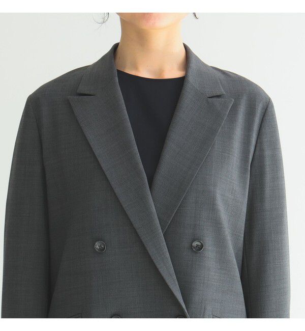 Demi-Luxe BEAMS 「Oggi &times; Demi-Luxe BEAMS / ボクシー テーラードジャケット」|ダッフルコート|