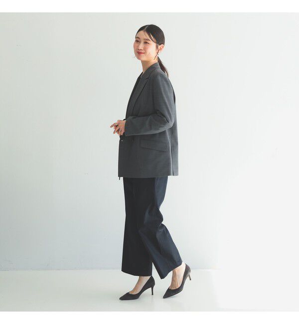 Demi-Luxe BEAMS 「Oggi &times; Demi-Luxe BEAMS / ボクシー テーラードジャケット」|ダッフルコート|