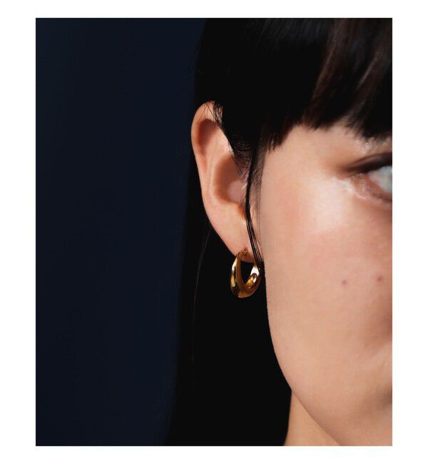 Demi-Luxe BEAMS 「MARIHA / Mystic Orbs フープピアス イエローゴールド」|その他|