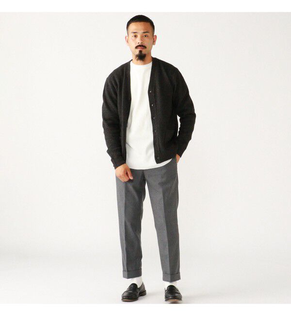 BEAMS PLUS「BEAMS PLUS / エルボーパッチ カーディガン」|ニット・セーター|