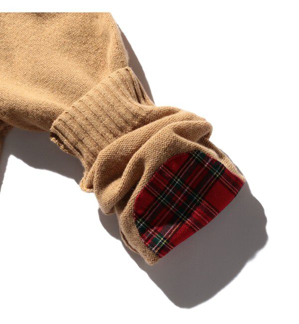 BEAMS PLUS「BEAMS PLUS / エルボーパッチ カーディガン」|ニット・セーター|