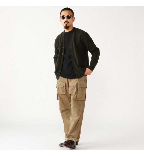 BEAMS PLUS「BEAMS PLUS / エルボーパッチ カーディガン」|ニット・セーター|