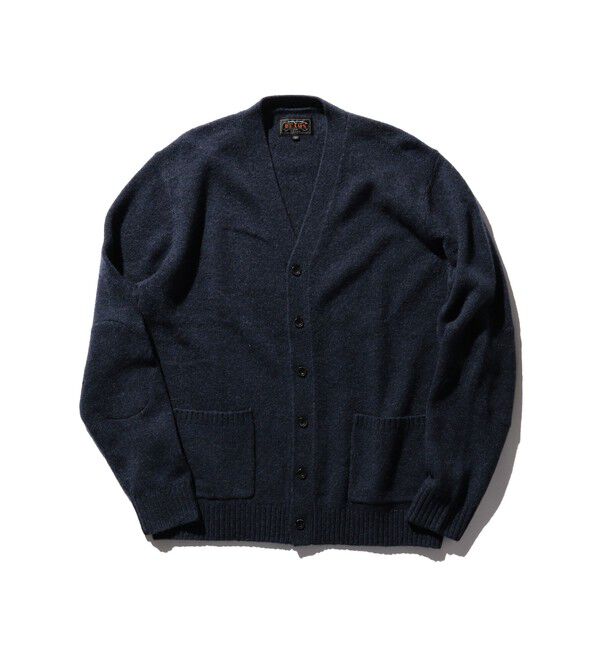 BEAMS PLUS「BEAMS PLUS / エルボーパッチ カーディガン」|ニット・セーター|