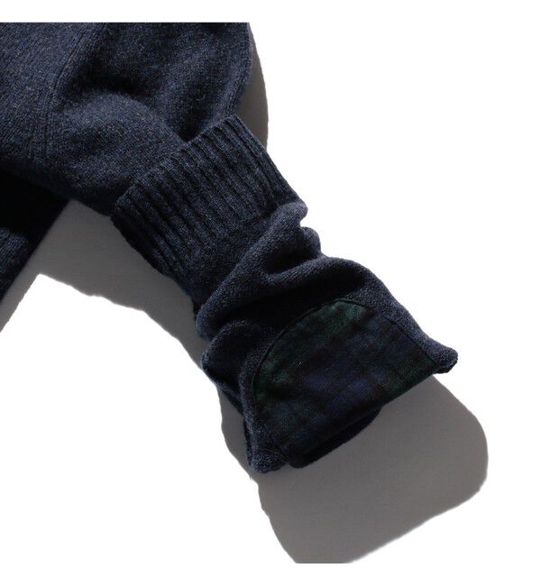 BEAMS PLUS「BEAMS PLUS / エルボーパッチ カーディガン」|ニット・セーター|