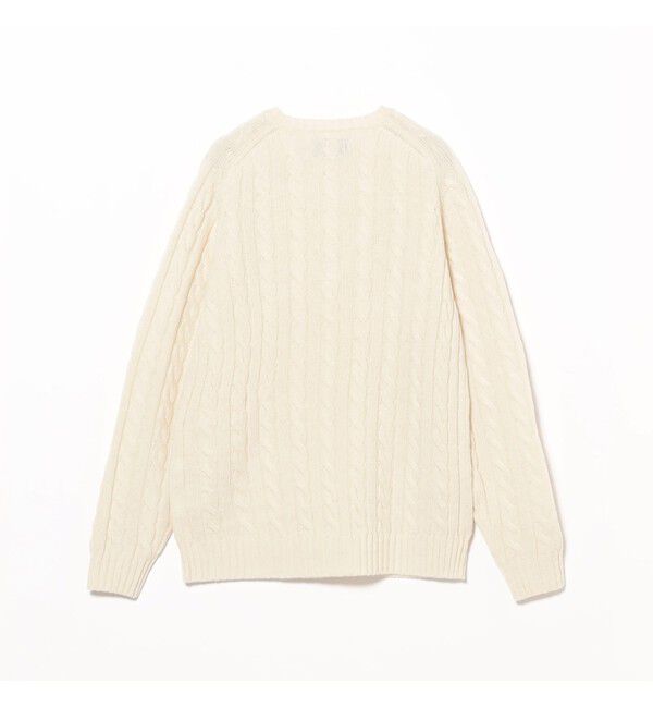 BEAMS PLUS「5ゲージ ケーブル クルーネック」|ニット・セーター|
