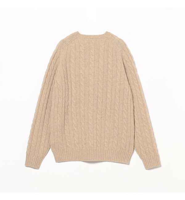 BEAMS PLUS「5ゲージ ケーブル クルーネック」|ニット・セーター|