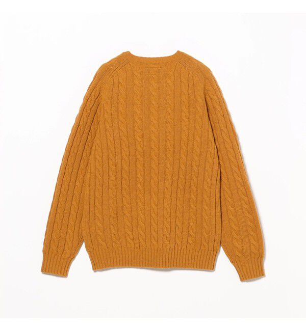 BEAMS PLUS「5ゲージ ケーブル クルーネック」|ニット・セーター|