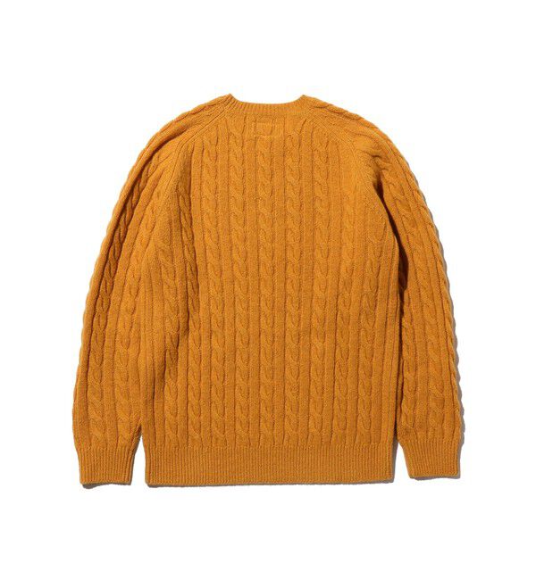 BEAMS PLUS「5ゲージ ケーブル クルーネック」|ニット・セーター|