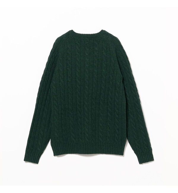 BEAMS PLUS「5ゲージ ケーブル クルーネック」|ニット・セーター|