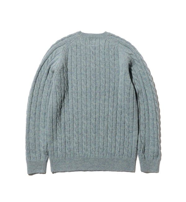 BEAMS PLUS「5ゲージ ケーブル クルーネック」|ニット・セーター|