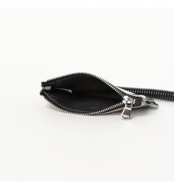 BEAMS「ポリウレタン ロゴ ポーチ XS」|ポーチ|