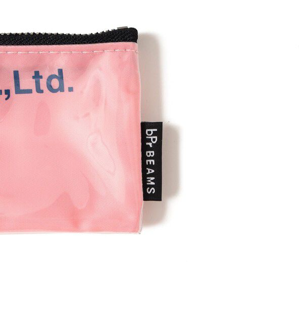BEAMS「ポリウレタン ロゴ ポーチ XS」|ポーチ|