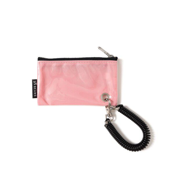 BEAMS「ポリウレタン ロゴ ポーチ XS」|ポーチ|