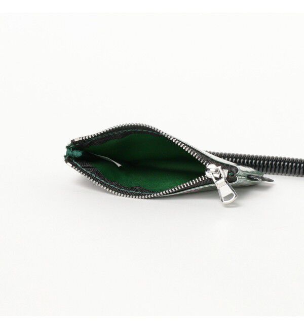 BEAMS「ポリウレタン ロゴ ポーチ XS」|ポーチ|