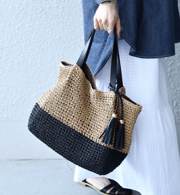 SHIPS any「【WEB限定】SHIPS any: コマアミ トート」|トートバッグ|