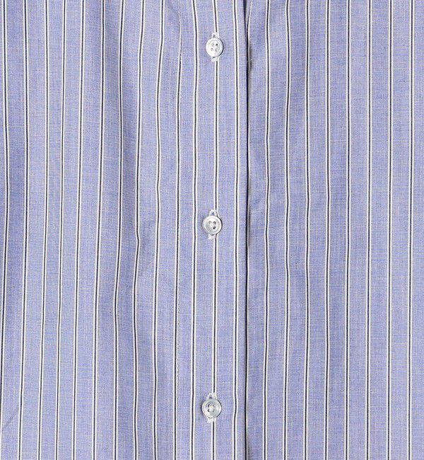 SHIPS any「《一部追加予約》SHIPS any:〈洗濯機可能〉REPREVE バンド カラー シャツ」|シャツ・ブラウス|