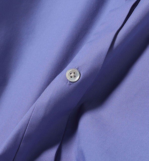 SHIPS any「《一部追加予約》SHIPS any:〈洗濯機可能〉REPREVE バンド カラー シャツ」|シャツ・ブラウス|