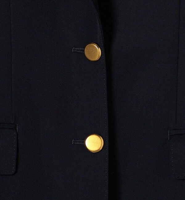 SHIPS for women「SHIPS Primary Navy Label:ネイビーテーラードジャケット2」|テーラードジャケット|