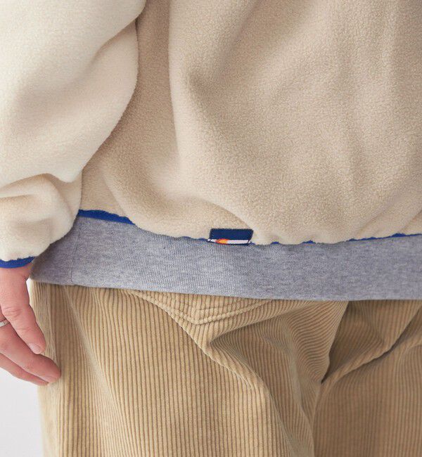 SHIPS「*【SHIPS別注】MADDEN: 2トーン ハーフジップ フリース プルオーバー」|プルオーバー|