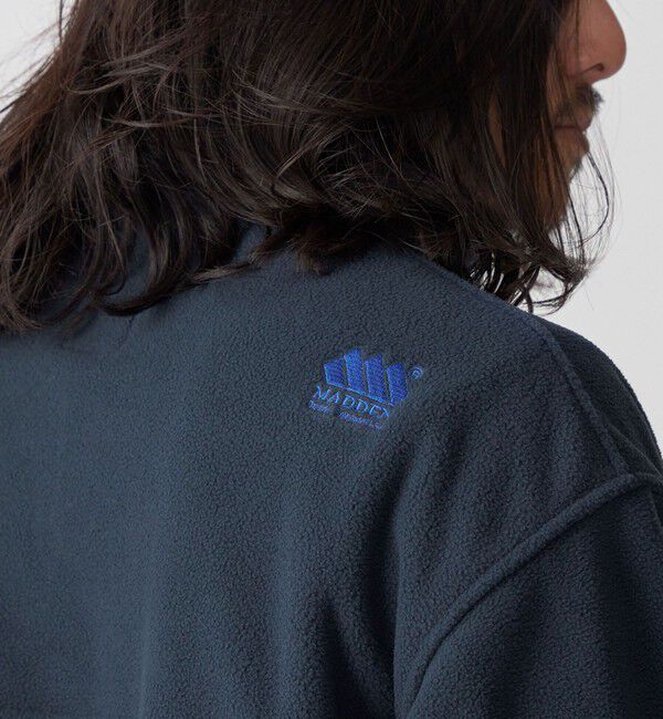 SHIPS「*【SHIPS別注】MADDEN: 2トーン ハーフジップ フリース プルオーバー」|プルオーバー|