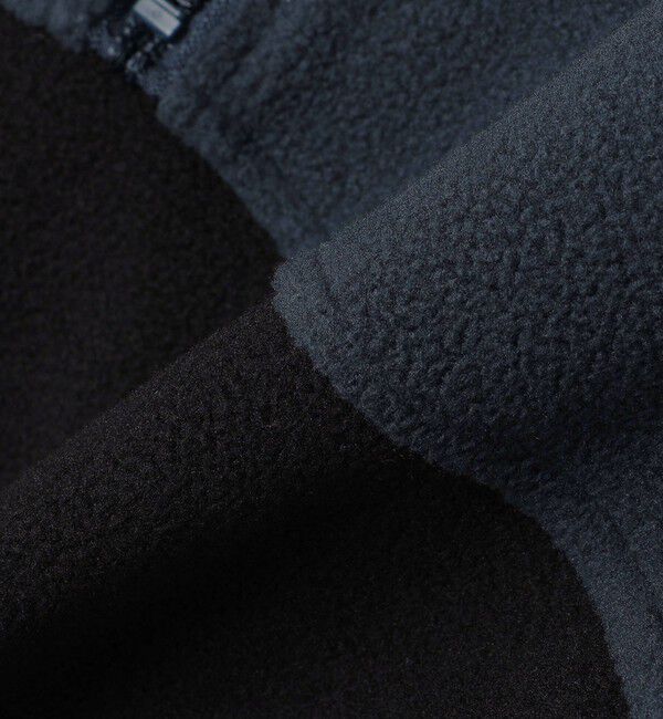 SHIPS「*【SHIPS別注】MADDEN: 2トーン ハーフジップ フリース プルオーバー」|プルオーバー|